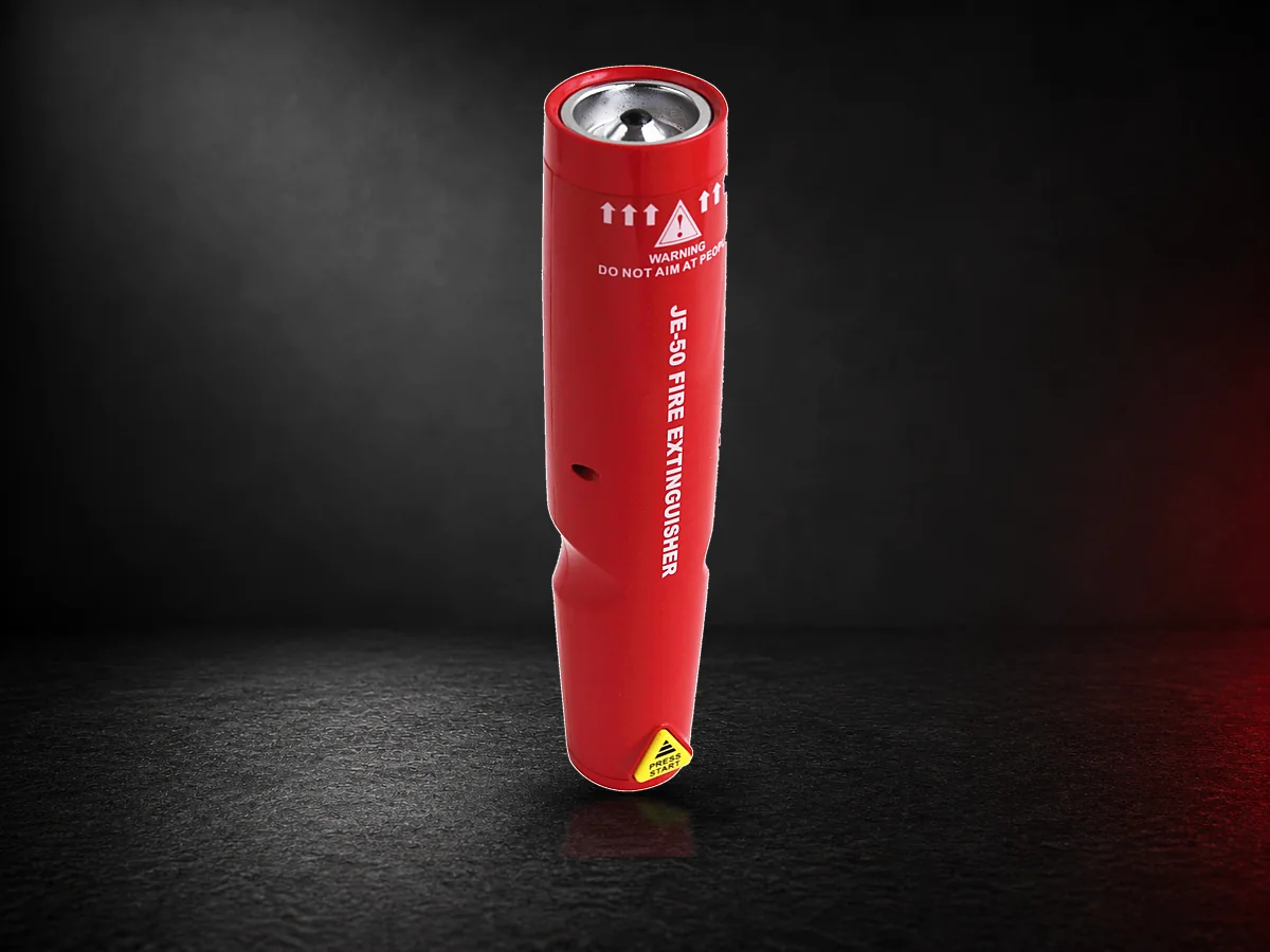 JE-50 JE-50 Portable Thermal Aerosol Fire Extinguisher